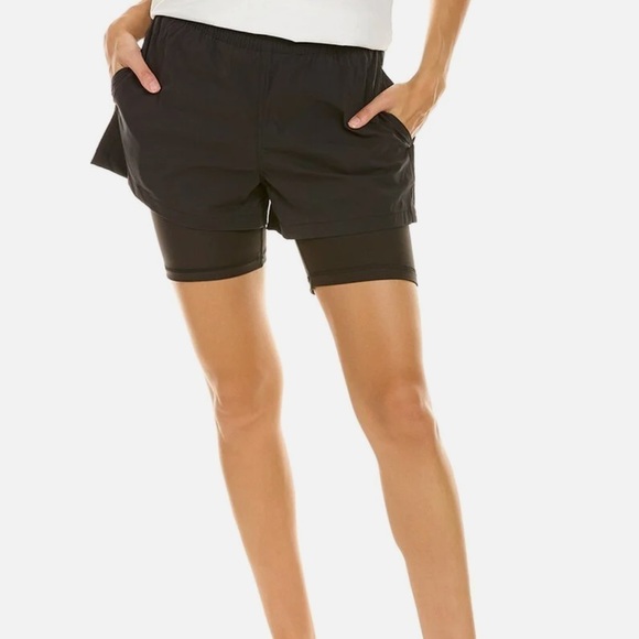 WeWoreWhat Pants - NWT We Wore What Windbreaker Biker Shorts